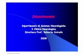 Dipartimento di Scienze Neurologiche I Clinica … (siringomielia) Carenziali (degenerazione combinata) Disimmuni (SM, s. dell’uomo rigido) Degenerative (SLA) Da esotossina batterica