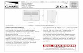 SERIE Z | Z SÉRIE Z | SERIE Z SCHEDA COMANDO …ets.buisson.free.fr/pdf/doc_tec/automatisme/came/cartes-electroniq... · CONTROL BOARD CARTE DE COMMANDE STEUERPLATINE TARJETA DE