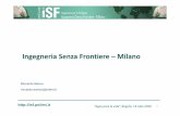 IngegneriaSenza Frontiere –Milano · Proyecto CdF Medina (Dakar –Senegal): proyecto de instalacion eléctrica, de sistema ... 22.. SENEGALSENEGAL: utilización de fuentes alternativas