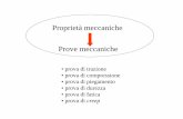 Proprietà meccaniche Prove meccanichedidattica.uniroma2.it/assets/uploads/corsi/144507/Proprietà... · curva s n /e n. Rottura La rottura del provino (separazione in due parti)