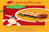 Bebidas & Jugos - Panfiore · Salame italiano de Parma, queso crema y tomates secos. ALLEGRI Salame italiano de Parma, queso crema y pepinillo dill. STENTERELLO Salame italiano de
