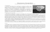 Romano Guardini Profilo Biografico - fttr.it · Romano Guardini Un pensatore e maestro del Novecento Formazione Romano Guardini nasce a Verona il 17 febbraio 1885 e viene battezzato