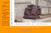 BISANZIO E VENEZIA - porphyra.it · Nel suo Venezia bizantina, ... Drammi per musica dal Rinuccini allo Zeno, Torino 1978², p. 449. Porphyra Anno V, numero XI, giugno 2008 ...