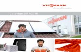 Catalogo 2017/2018 - viessmann.it · Catalogo 2017/2018 Viessmann è efficienza e innovazione. L’accurata scelta di oggetti di questo catalogo si aggiunge all’offerta completa