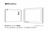 Manuale utente Kobo Aura H2O Edition 2 · Rendere impermeabile il tuo eReader Kobo Il tuo Kobo Aura H2O Edition 2 può essere immerso in 2 metri (6,7 piedi) di acqua dolce per un