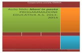 PROGAMMAZIONE EDUCATIVA A.S. 2013- - Asilo Nido Mani in Pastaasilonidomaninpasta.it/wp-content/uploads/2013/11/Programmazione... · sede Comunale Via del Carmine 1 a/b/c ACQUAPENDENTE