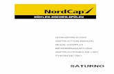 SATURNO - nordcap.de · istruzioni d uso instruction manual mode d emploi betriebsanleitung instrucciones de uso jmdh kl