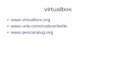 virtualbox - Urla.com · virtualbox Seguendo la seconda procedura avremo l'utilizzo immediato della penna usb con cui faremo comunicare linux con il sistema operativo virtualizzato