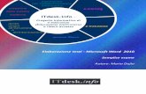 ITdesk · 2015-03-19 · ITdesk.info Progetto informatico di e–-education a libero accesso ITdesk.info is licensed under a Creative Commons Attribution- Noncommercial-No Derivative