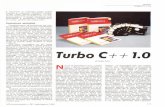 Turbo C++ -  · to del Turbo Pascal originario. Un am- ... cazioni object-oriented e applicare la tecnologia object-oriented allo sviluppo di applicazioni. Quanto ai linguaggi da