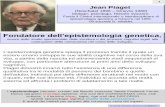 Fondatore dell’epistemologia genetica, - fantasiaweb.it · 1 Jean Piaget (Neuchatel 1896 –Ginevra 1980) biologo, psicologo, filosofo svizzero. Fonda il Centro internazionale e