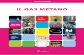 Area Trieste - AcegasApsAmga · 35 per cento del metano utilizzato proviene da giaci-menti nazionali situati in Romagna, Abruzzo e Calabria. Per il resto, il metano consumato nel