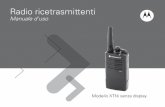 Manuale d’uso - Motorola Solutions · 5 SICUREZZA Italiano SICUREZZA SICUREZZA DEL PRODOTTO E CONFORMITÀ IN MATERIA DI ESPOSIZIONE A RF ATTENZIONE La radio è destinata ad un uso