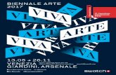 VIVA ARTE VA - static.labiennale.org · 2 3 BIENALE ARTE 2017 IT L'arte di oggi, di fronte ai conflitti e ai sussulti del mondo, testimonia la parte più preziosa dell'umanità, in