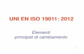 Elementi principali di cambiamento - Salute e Sociale comuni/pdf/elementi... · Il rischio è un termine che è usato nella norma ISO 19011:2011 in un contesto di "risk-based auditing"