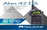 Alan 42 DS - alan-electronics.de · › pacco batterie vuoto da 8 stili tipo AA per batterie ricaricabili con presa di ricarica › adattatore per uso in auto con presa per antenna