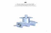 Rinvii angolari inox serie 5000 Series 5000 stainless ... · PDF file41 Rinvii angolari inox serie 5000 Series 5000 stainless steel right angle gearboxes Edelstahl-Kegelradgetriebe