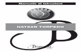 Hatsan tORPEDO - Bignami · 3 HA TORPEDO Manuale di istruzioni per le carabine Hatsan torpedo 155, 150, 150 tH, 100x, 105x per favore, leggete questo manuale prima di usare la vostra