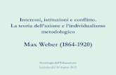 Max Weber (1864-1920) · Max Weber (1864-1920) Sociologia dell’Educazione Lezione del 10 marzo 2015 . Marianne Schnitger e Max Weber nel 1894 ... Incontri e amicizie con Friedrich