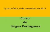 Curso de Língua Portuguesa - lutemilazzo.org · Pronomes Pessoais do Caso RETO 1-EU 2-TU ( Você) ... PORTUGUÈS PARA ESTRANGEIROS I Curso básico Material para as aulas Coordenaçäo: