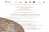 ONTREMOLI La Musica della Commedia ARMONICO-8 aprile.pdf · Il programma musicale La Musica della Commedia nasce da un’idea della medievalista di fama internazionale suor Julia