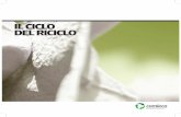 IL CICLO DEL RICICLO - scuola.comieco.orgscuola.comieco.org/files/pdf/insegnanti/ins_scoprire_ilciclodel... · CICLO . DEL RICICLO. Garantire il riciclo e il recupero degli . imballaggi