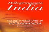 Pellegrinaggio India - mappamundiyoga.com · andremo in visita alla Yogoda Satsanga Society fondata da Yogananda sulle rive del Gange, per tutti i ricercatori spirituali Pernottamento