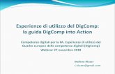 Esperienze di utilizzo del DigComp: la guida DigComp into ...eventipa.formez.it/sites/default/files/allegati_eventi/kluzer... · DigComp: Quadro europeo delle competenze digitali