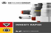 INNESTI RAPIDI - gbricambi.it · iso 5677 firg a 40 46 speciali 64 66 74 vf vep-p vep-hd tappi 38-faster® stucchi® firg pag. 45 - a pag.62 - vep-p pag.72 - vep-hd pag.80 codici
