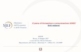 GIPAF Roma, 31 Maggio 2017 a cura del Col. Mauro Odorisio ... · GIPAF Roma, 31 maggio 2017Il piano di formazione e comunicazione SIMEC a cura del Col. Mauro Odorisio Dipartimento