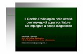 Rischio radiologico con apparecchiature Rx - Presentazioni RPO/DE... · console di comando la TC non rappresenta una significativa fonte di rischio
