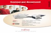 Scanner per documenti - fujitsu.com · su entrambi i modelli. Questa interessante caratteristica assicura il rilevamento del doppio pescaggio in caso di documenti spillati o incollati.