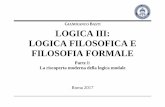 GIANFRANCO BASTI LOGICA III: LOGICA FILOSOFICA E …stoqatpul.org/lat/materials/logicaiii/basti_logica3_1_17.pdf · (logica dei predicati: Cfr. Logica II, slide 192) e/o della . funzione