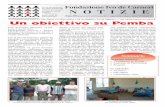 Giugno 2005 Un obiettivo su Pemba - fondazionedecarneri.itfondazionedecarneri.it/wp-content/uploads/2014/04/10.pdf · moduli, due in Italia e uno a Pemba - Zanzibar presso il Laboratorio