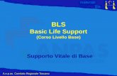 Supporto Vitale di Base - avgreve.org · BLS Basic Life Support (Corso Livello Base) Supporto Vitale di Base