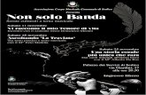 manifesto 50x70 - Benvenuti nel sito ufficiale della Banda ... · Associazione Corpo Musicale Comunale di Sedico Presenta Non solo Banda Serate culturali a tema musicale Sabato 11