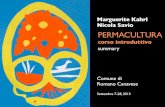 Marguerite Kahrl Nicola Savio PERMACULTURA BIOLOGICA... · !La Permacultura è un movimento globale, con oltre 1 milione di professionisti, oltre 5.000 progetti in più di 140 paesi