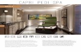 CAPRI pedi spa - Lemi Group · Pedicure, manicure e viso in un unico momento di raffinato relax. Elegance and design, functionality and comfort, ease and cleanliness. This is Capri