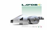 2015 - Lavorshop · 4 Anniversario 1975-2015 La storia Lavorwash è stata fondata nel 1975 dall’imprenditore Giancarlo Lanfredi che inizia l’attività a Suzzara (MN) con la produzione