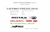 Kart-Shop Italia s.r.l. · 05 701 248 Inserto Camera Combustione Rotax 223386 58,20 71,00 ... 03 701 234 O-Ring Rotax 6x3 DIN 3771-6x3-N NBR 70 230261 1,39 1,70
