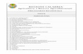 REGIONE CALABRIA - PSR Calabria 2014/2020 · a - 12 demolizioni e rimozioni; a - 14 palificazioni a - 16 calcestruzzi semplici e armati: a - 18 casseri e acciai per calcestruzzo a