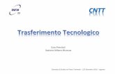 TT - INFN Trieste: Sito per gli utenti dell'INFN · Maria Rosaria Ludovici Comitato Trasferimento UﬃcioTecnologico Trasferimento Tecnologico TT ... Una grossa feIa delle avità