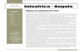 Infoafrica - Angola - infoMercatiEsteri · Volume 1, Numero 1 Infoafrica - Angola ... stima è stata resa nota dalla Banca mondiale, che ha diffuso uno studio sulle prospettive di