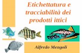 Etichettatura e tracciabilità dei prodotti ittici giugno 07/Cecca... · NORMATIVA SPECIALE Regolamento CE 104/2000 relativo all’organizzazione comune dei mercati nel settore dei