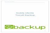 Guida Utente Tiscali Backup - cloud.tiscali.it · Guida Utente Tiscali Backup _____ 3 Effettuare il backup di una grande quantità di dati ...