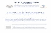 Piano di studi NOD - naturopatiatorino.org · personalità giuridica riconosciuta con Decreto Legge pubblicato sulla Gazzetta ... ENCICLOPEDIA NATUROPATICA 12 slide