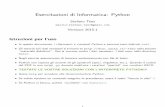 Esercitazioni di Informatica: Python - disi.unitn. teso/courses/informatica/   Esercitazioni