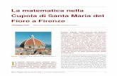 La matematica nella Cupola di Santa Maria del Fiore a .della Cattedrale di Santa Maria del Fio-re
