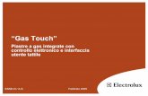 “Gas Touch” - service.electrolux.com · passo per il motore passo-passo. 38 Fornelli Electrolux Beccuccio principale della camera d‘aria primaria Corpo del fornello Ignizione
