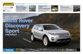 | PROVA SU STRADA | Land Rover Discovery Sportdem.moto.it/magazine/automotoit-magazine-n-59.pdf · immersi fino all’orlo nell’inferno di neve. E non è solo un modo di dire perché